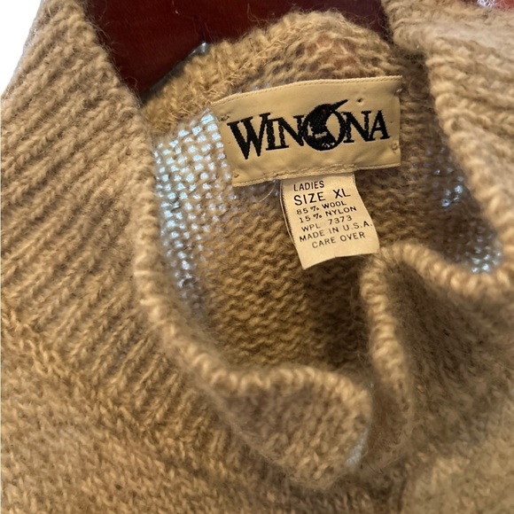 Winona Sweater X-Large 85% Wool long button down sweater - Picture 9 of 12